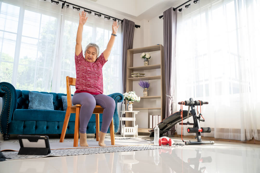 Easy Chair Exercises For Elderly